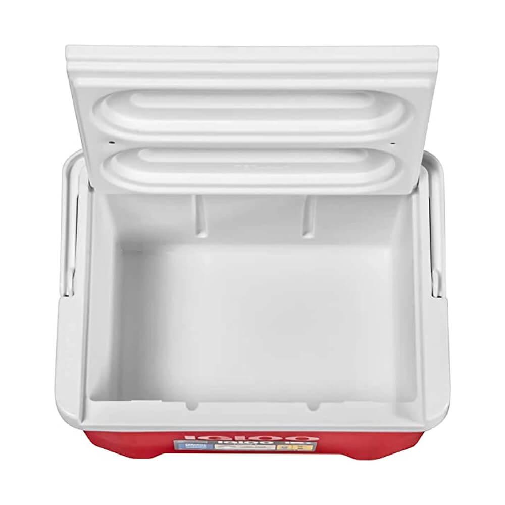 HIELERA LAGUNA 9 QT ROJA 13 LATAS IGLOO