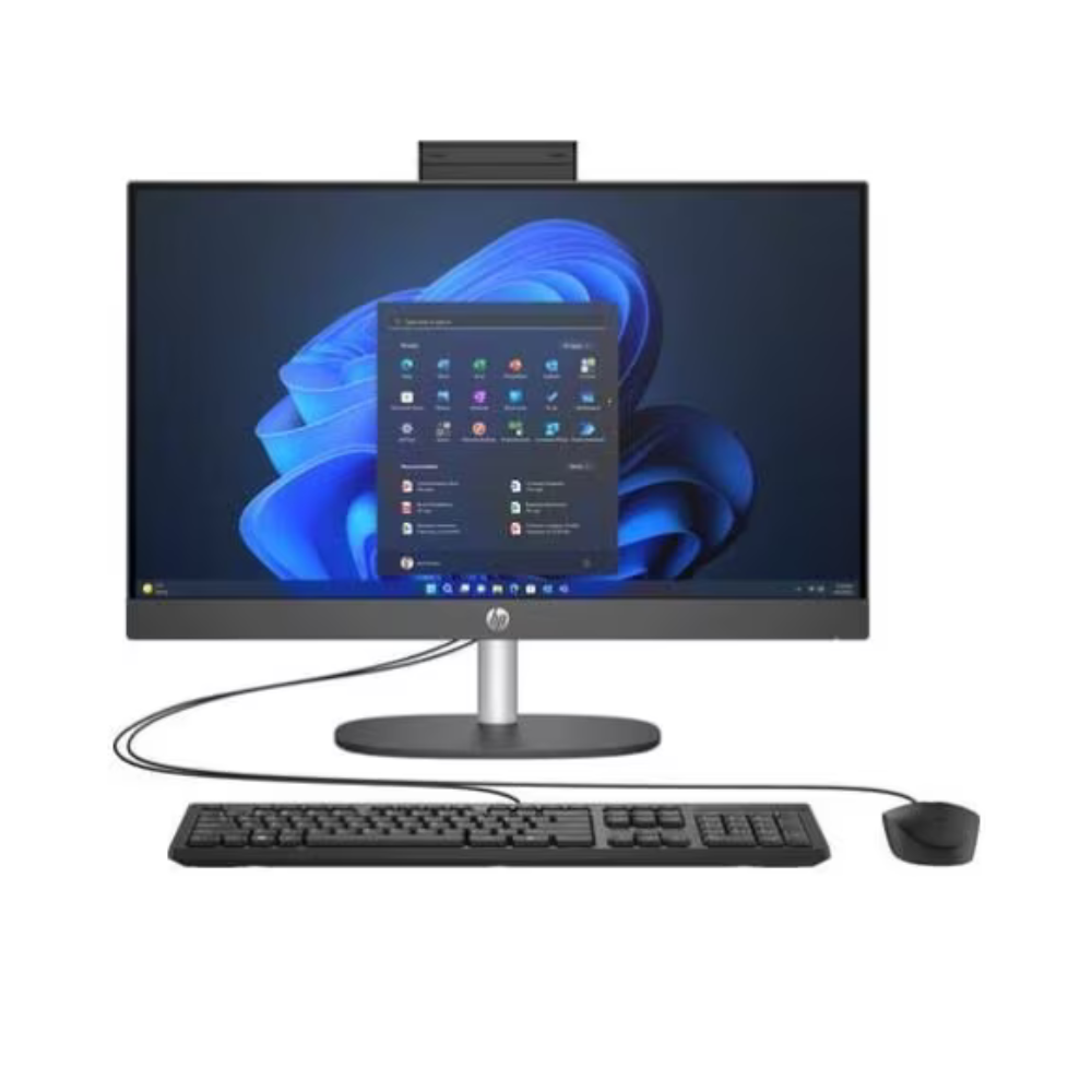 PC All In One HP Pro One 240 G10: Procesador Intel Core i7-1355U (hasta 5.0 GHz), Memoria de 16GB DDR4, SSD de 512GB, Pantalla de 23.8" Full HD, Video Intel UHD