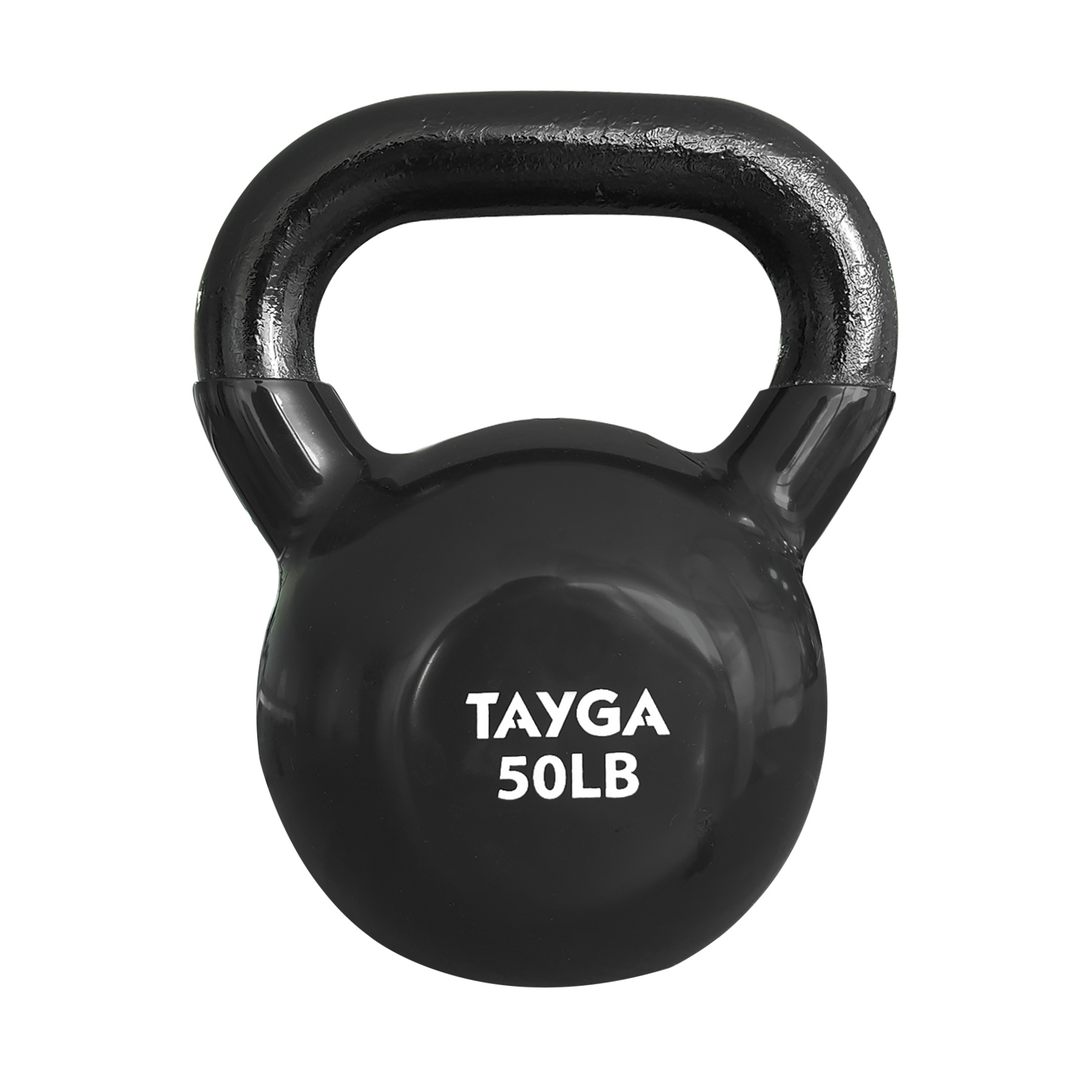 Tayga pesa Rusa fitness kettlebell 50 lb cubierta de vinil