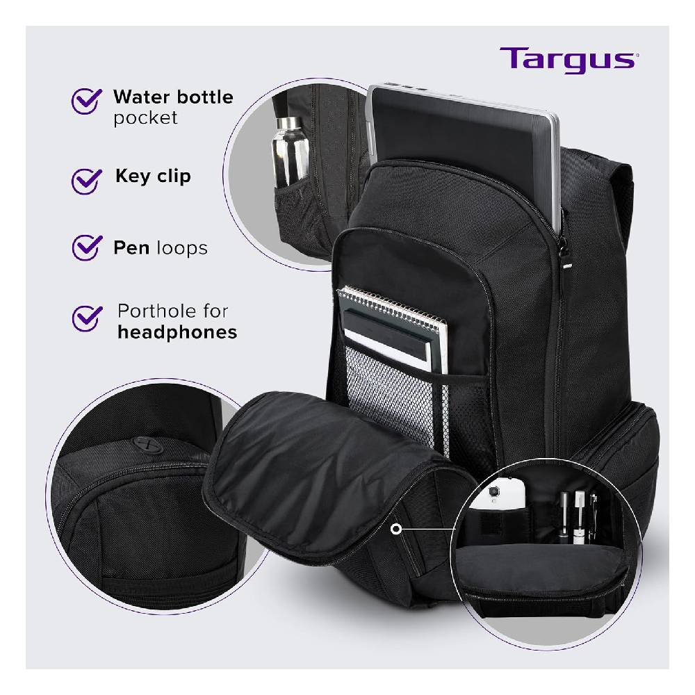 Mochila Targus Groove CVR600 15.4 Nylon Negro