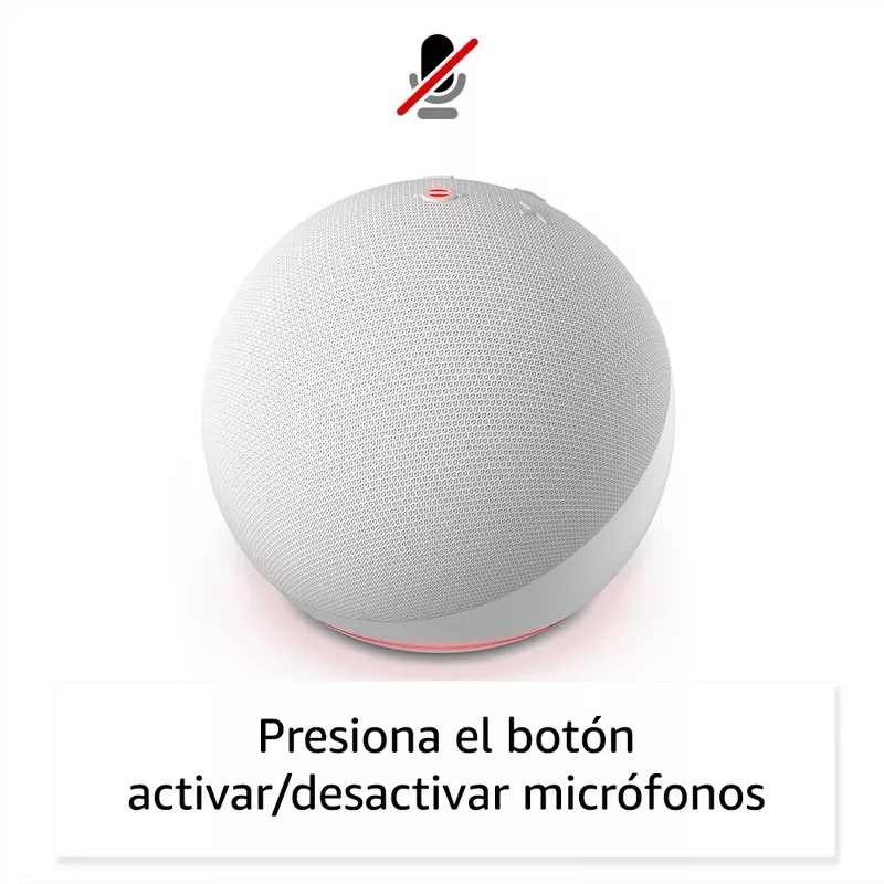 Alexa Amazon Asistente Virtual Echo Dot 5ta Generación Color Blanco