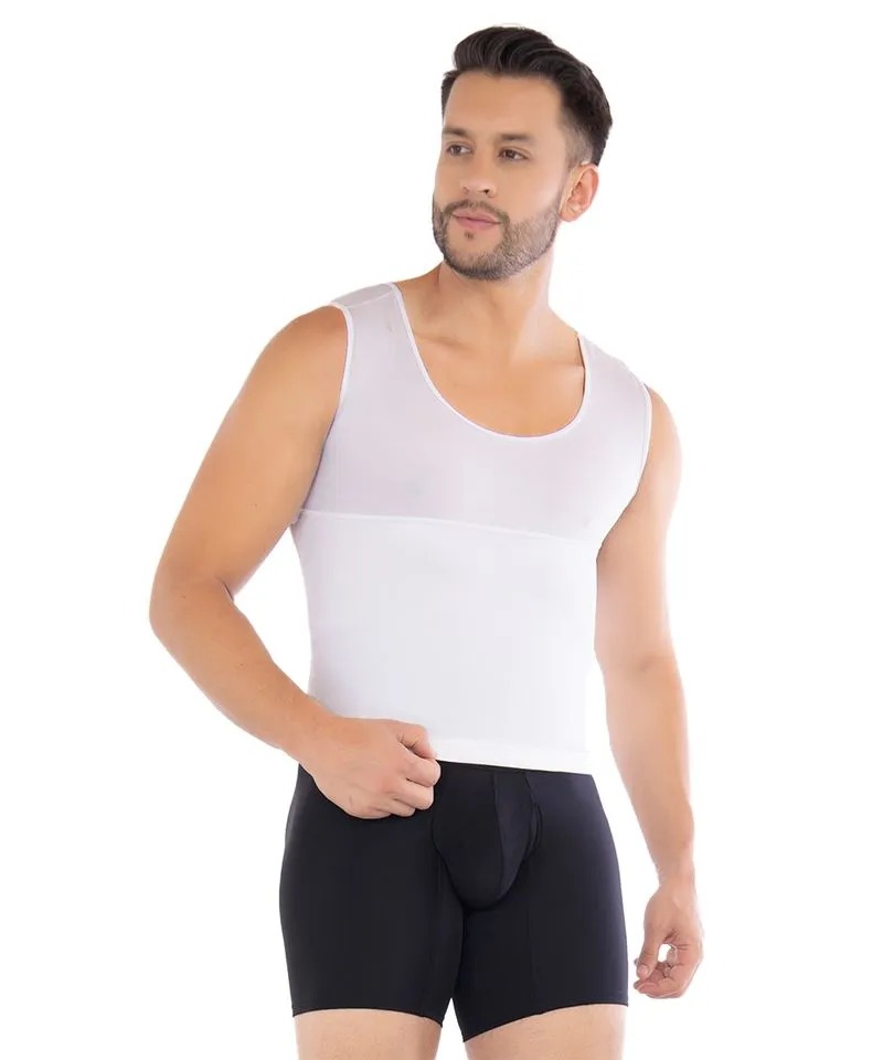 CAMISILLA Reductora Moldeadora Faja Corrector Postura Hombre, Faja Colombiana Para Hombres Reductora De Medidas.