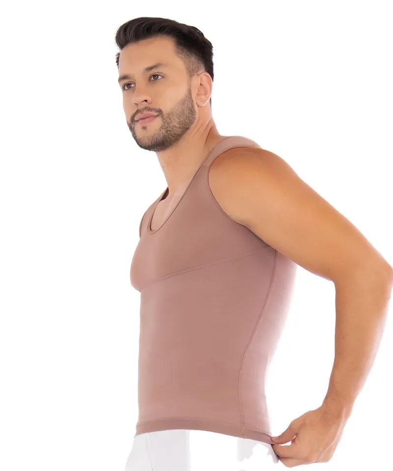 CAMISILLA Reductora Moldeadora Faja Corrector Postura Hombre, Faja Colombiana Para Hombres Reductora De Medidas.