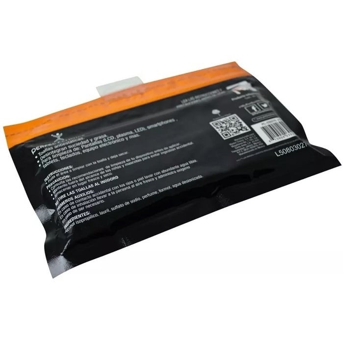 Toallas limpiadoras PERFECT CHOICE Paños húmedos LCD TFT Plasma smart tv PANTALLA CEL LAP PC-030270
