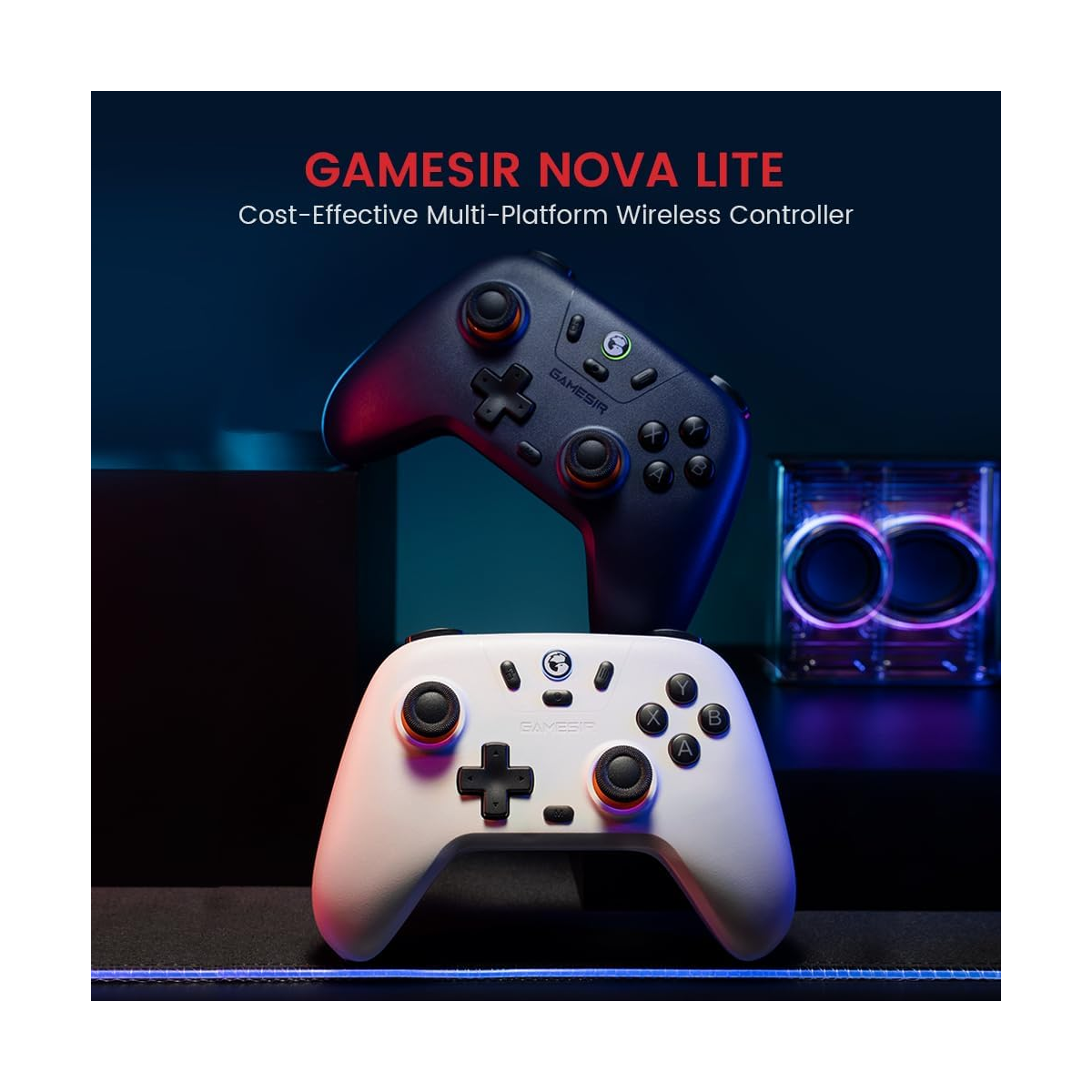 Gamepad Gamesir Nova Lite Hall Effect para PC Steam Switch
