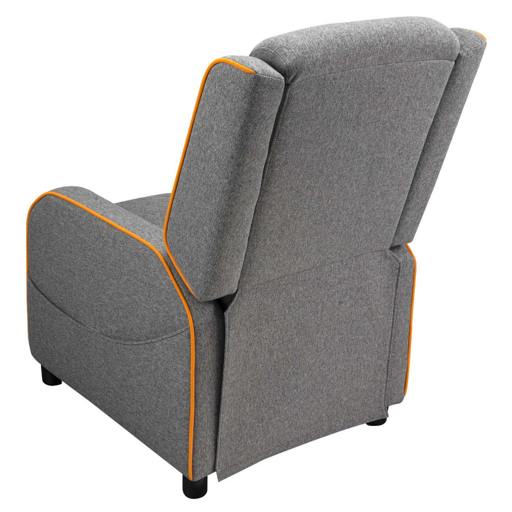 SILLON COUGAR RANGER ONE GREY/ORANGE ERGONOMICO 3MRAOGRA.0001