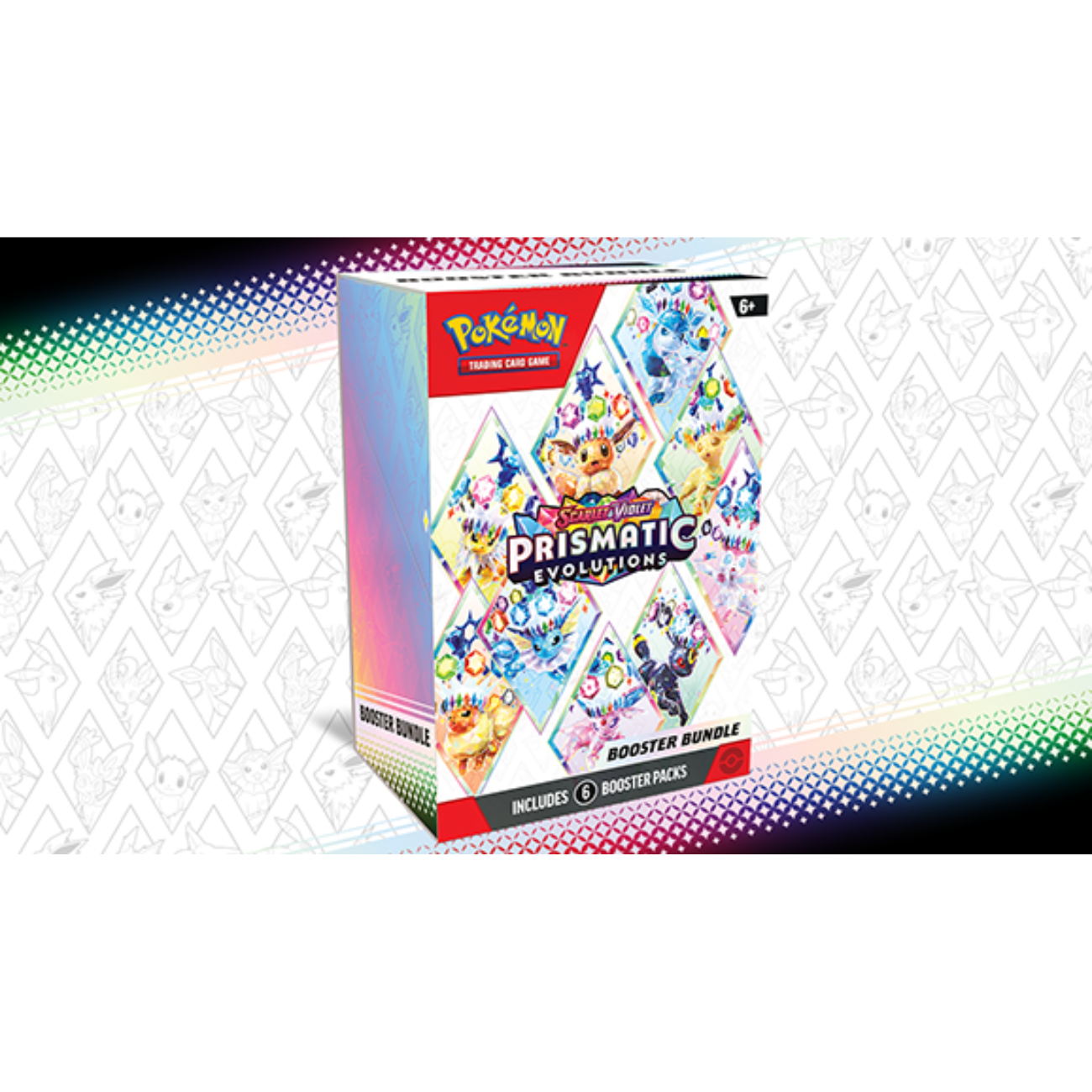 Pokemon TCG Scarlet  Violet: Prismatic Evolutions - Booster Bundle