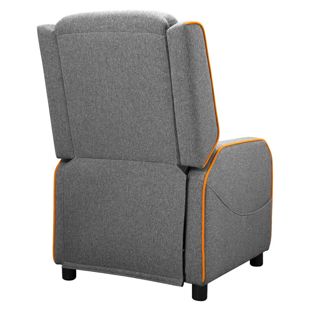 SILLON COUGAR RANGER ONE GREY/ORANGE ERGONOMICO 3MRAOGRA.0001