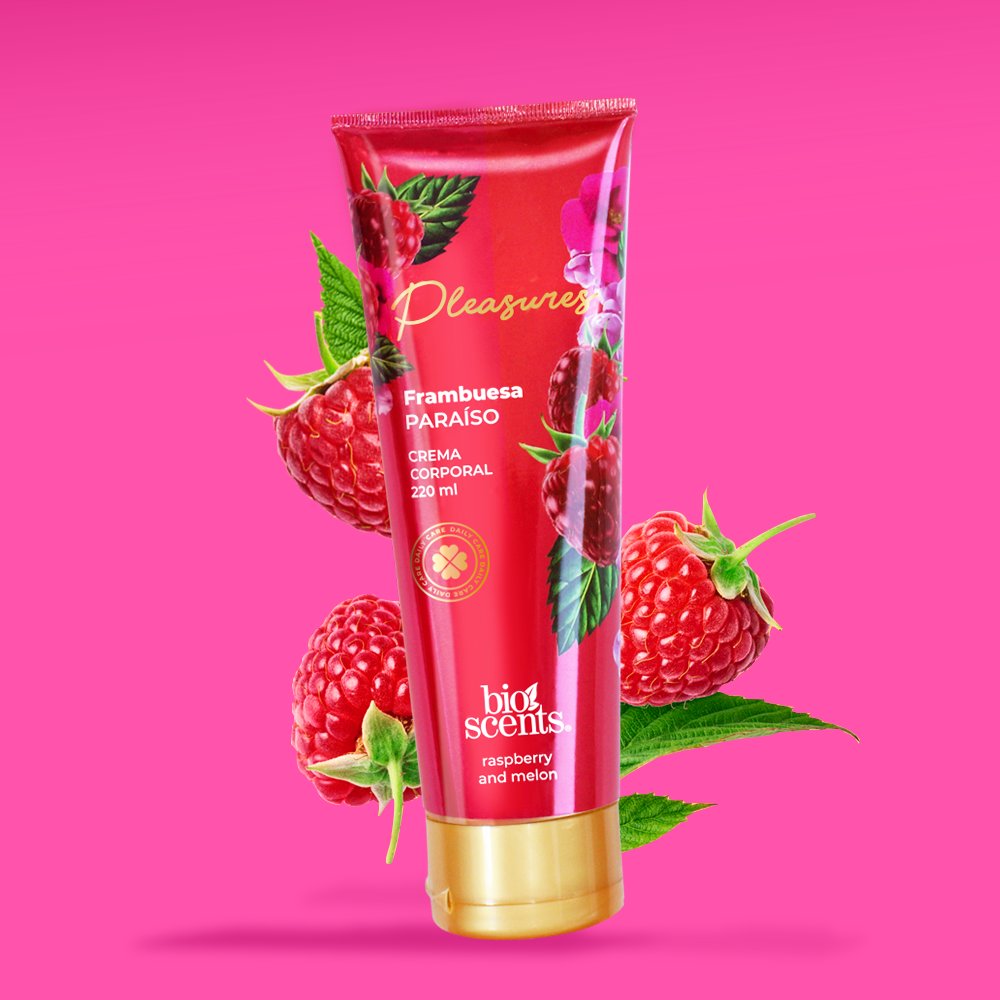 Body Cream Sweet Berry Bioscents 220 Ml