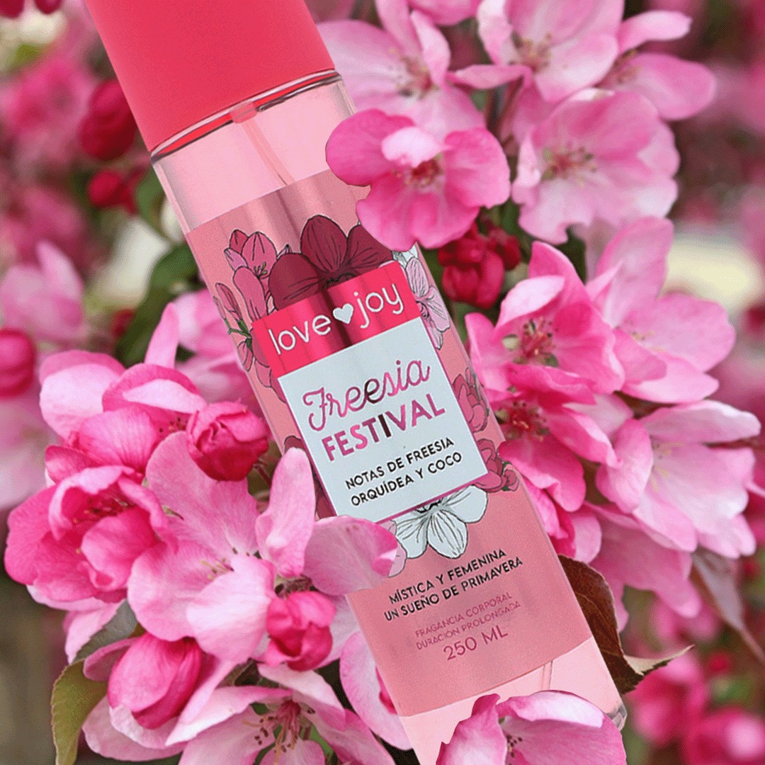 Body Mist Mujer Freesia Festival Love Joy