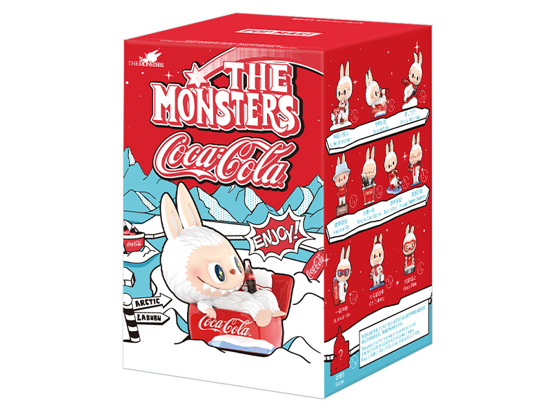 Figura Labubu The Monsters Coca Cola Original POP MART Caja Sorpresa