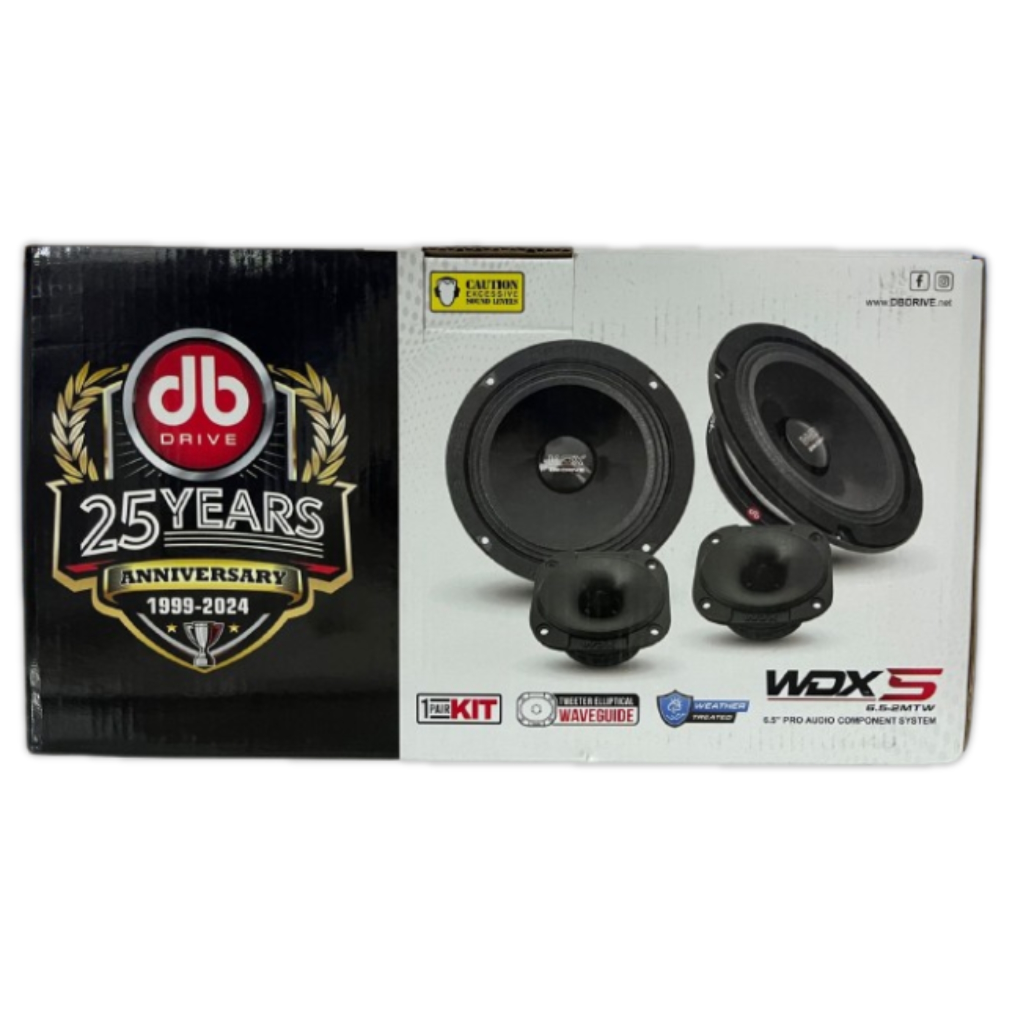 Set De Medios Pro DB Drive WDX5-6.5-2MTW 6.5 PLG 525W