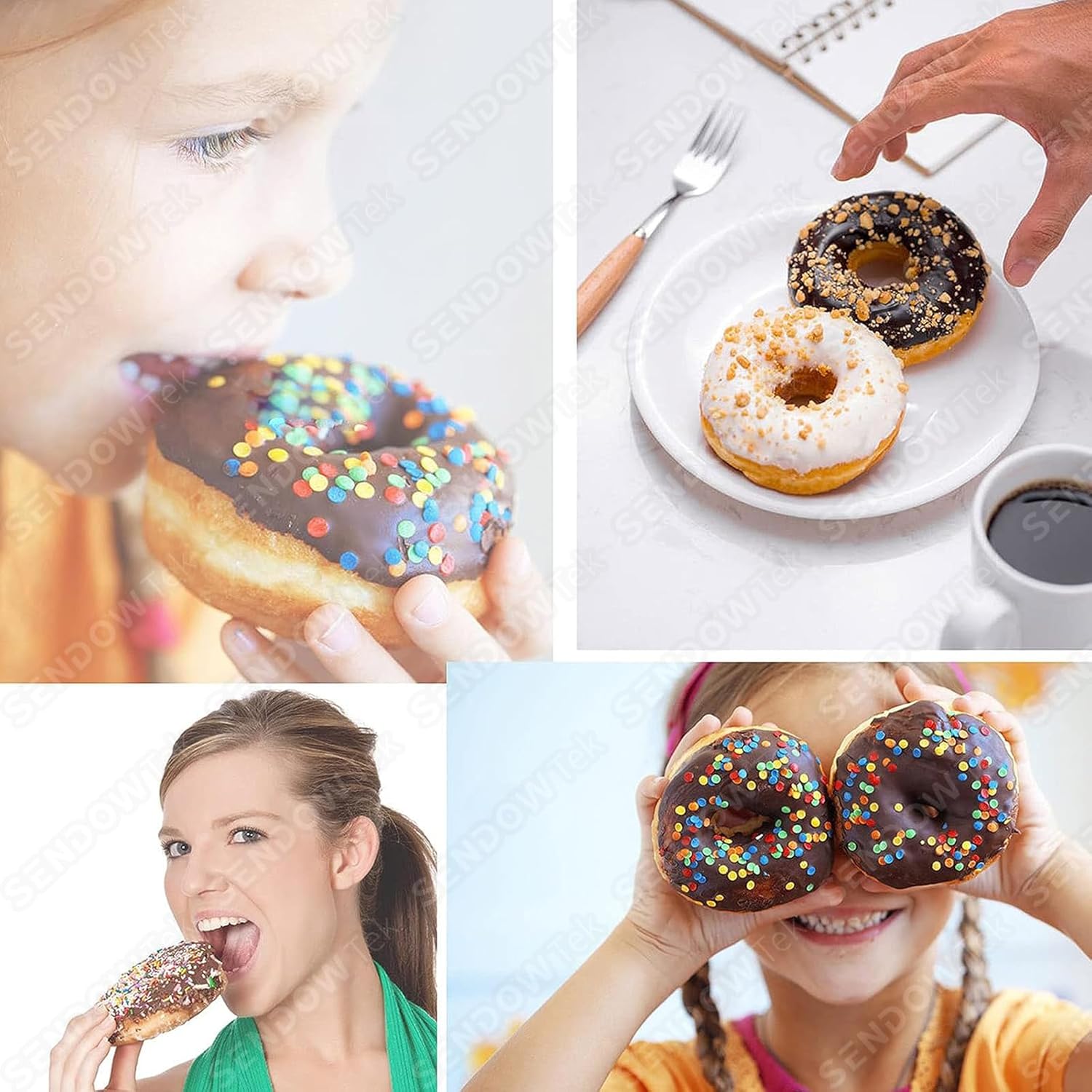 Máquina Para Hacer Desayuno En Casa Con Donas De 110 V