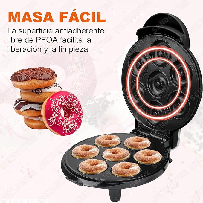 Máquina Para Hacer Desayuno En Casa Con Donas De 110 V