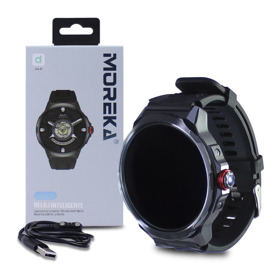Smartwatch MSK50 Reloj Moreka Apruba de Agua