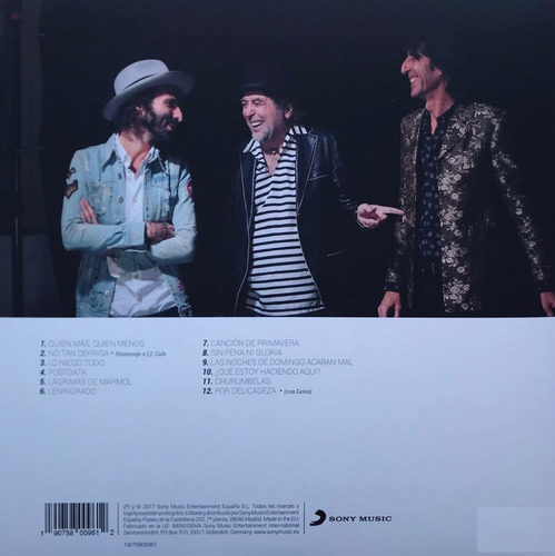 Joaquin Sabina Lo Niego Todo Lp Vinyl