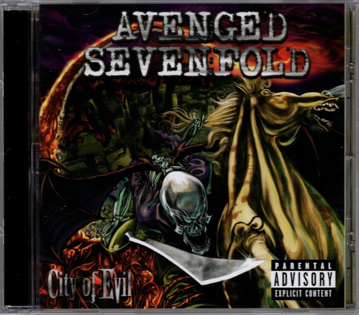 Avenged Sevenfold City Of Evil Disco Cd
