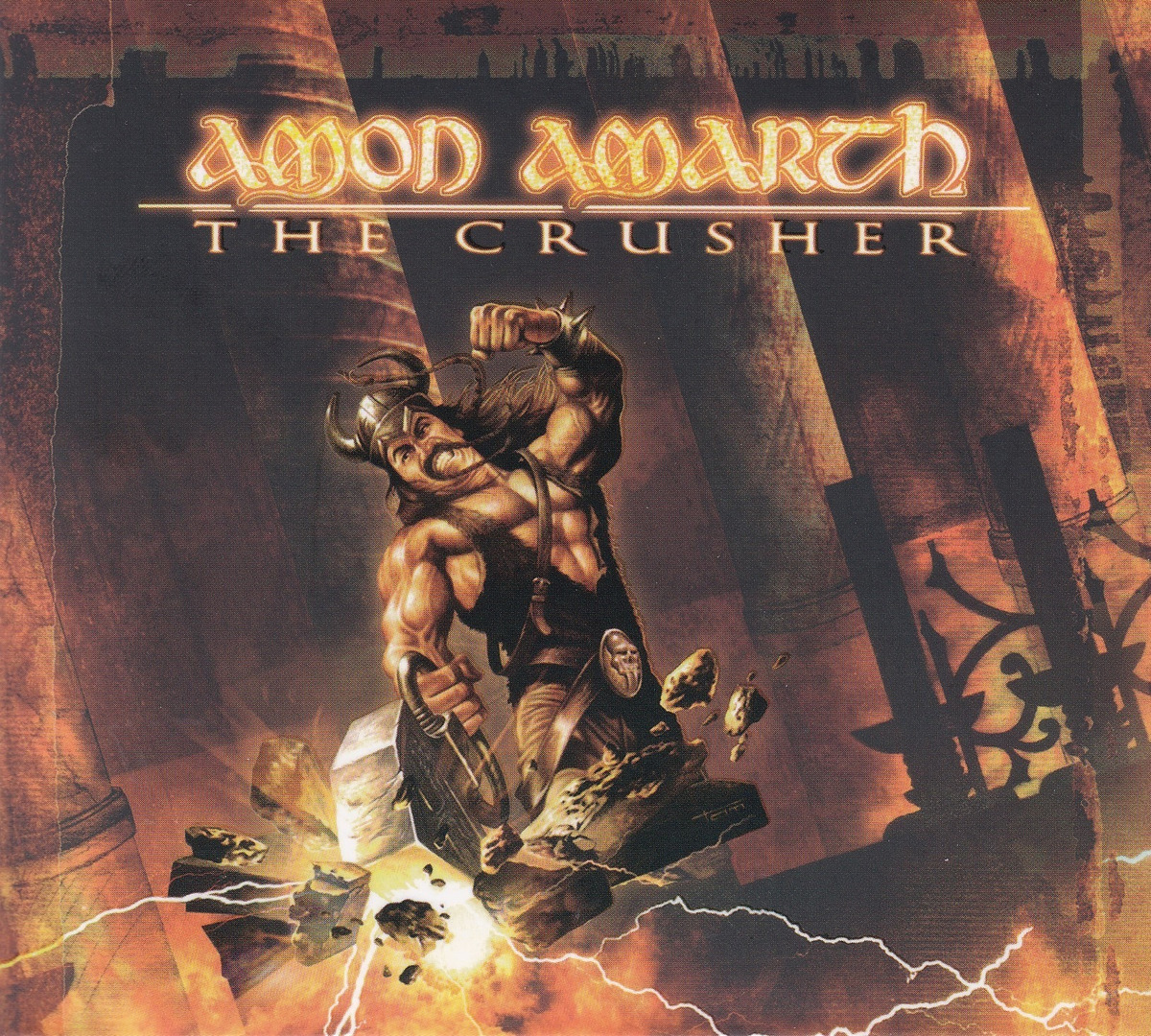 Amon Amarth The Crusher Importado Disco Cd