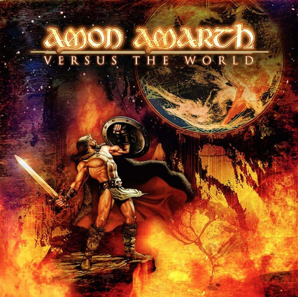 Amon Amarth Versus The World Importado Disco Cd
