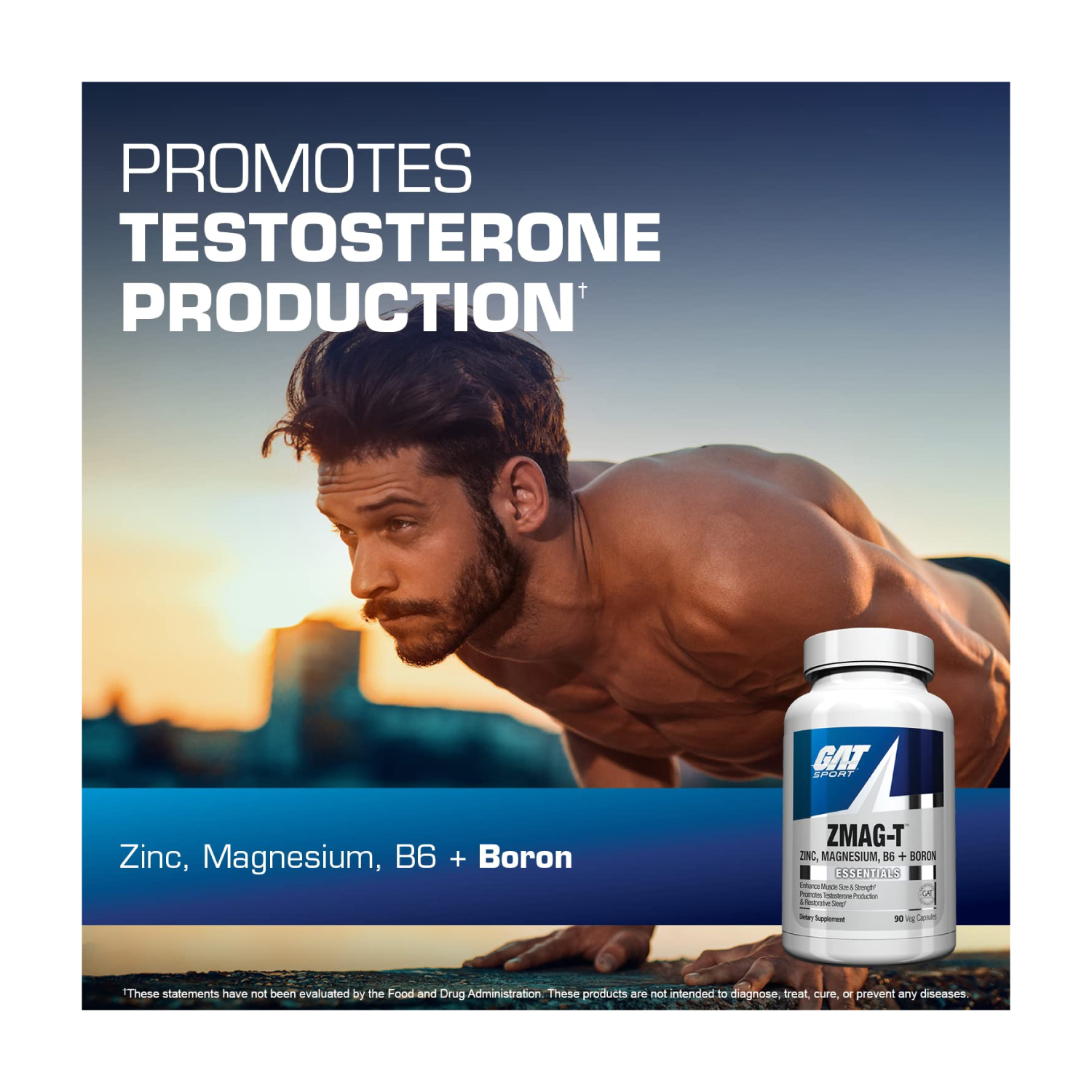 Multivitaminico Gat ZMAG-T 90 caps. 30 Serv.
