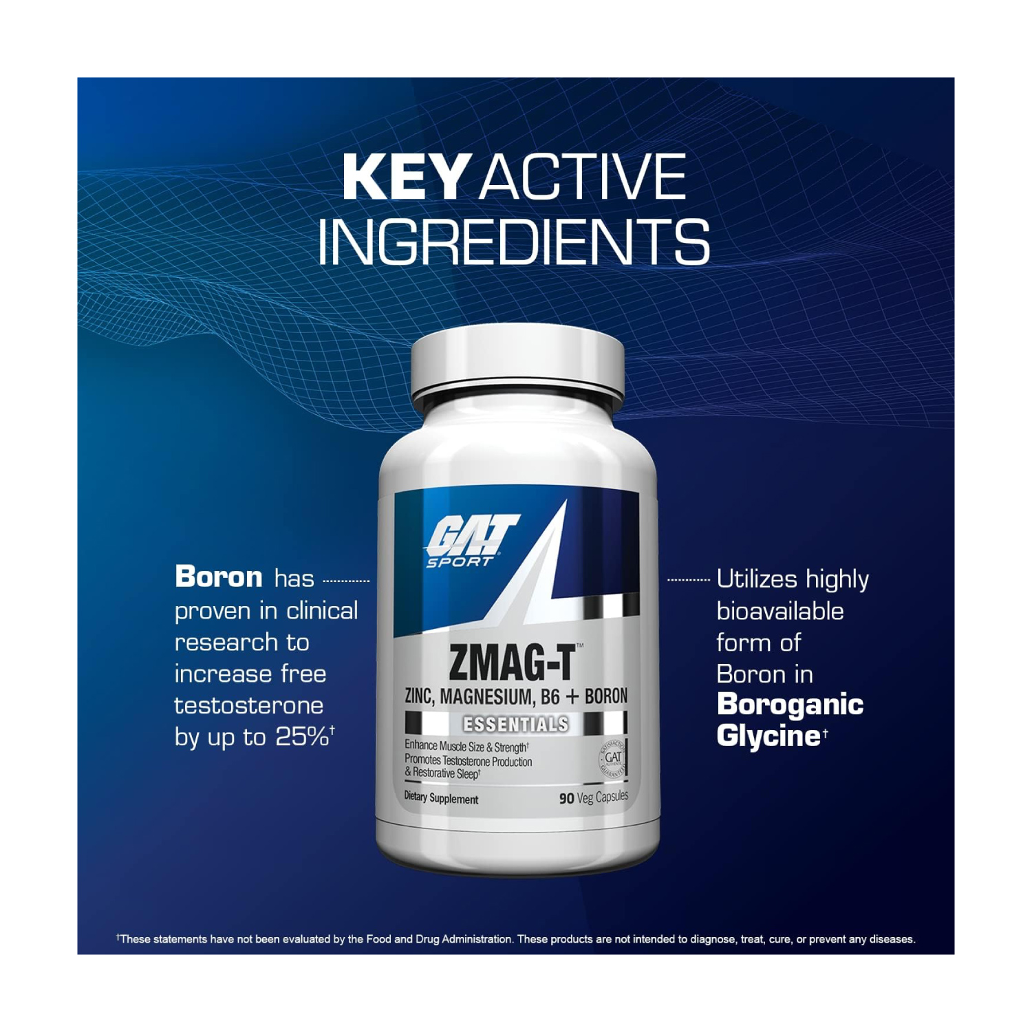 Multivitaminico Gat ZMAG-T 90 caps. 30 Serv.