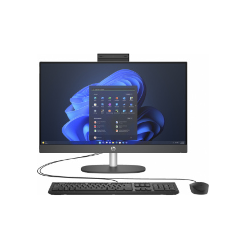 All in One HP ProOne 245 G10, Procesador AMD Ryzen 7 7730U (Hasta 4,5 GHz), Memoria de 16GB DDR4, SSD de 512GB, Pantalla de 23.8 