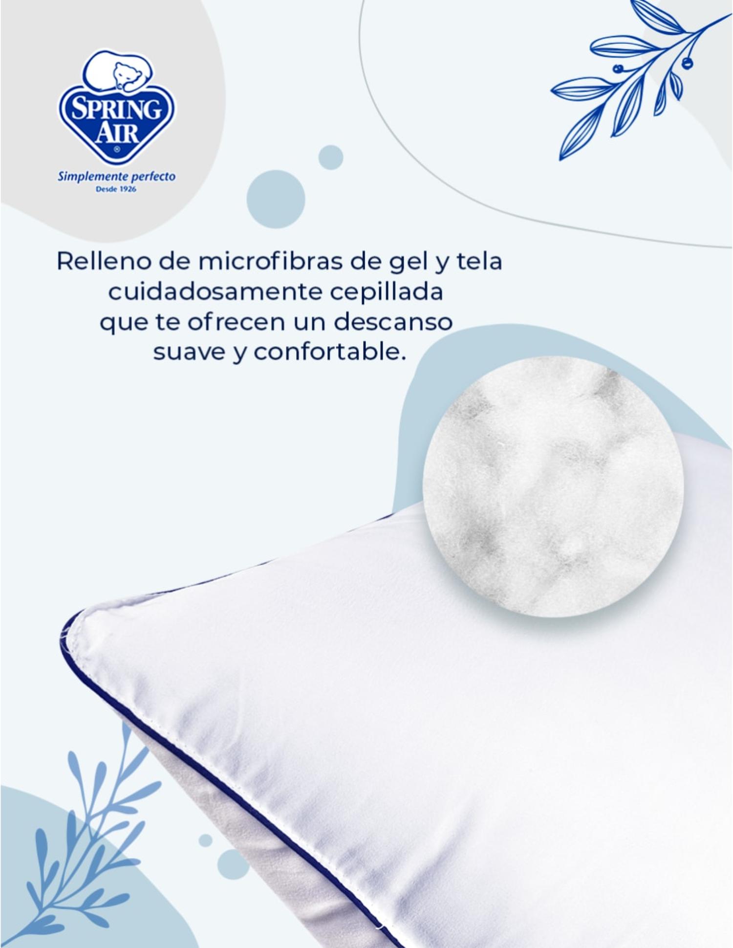 Almohada  Cozy  2 pack Semi-Firmeza Tamaño Estándar, Spring Air 