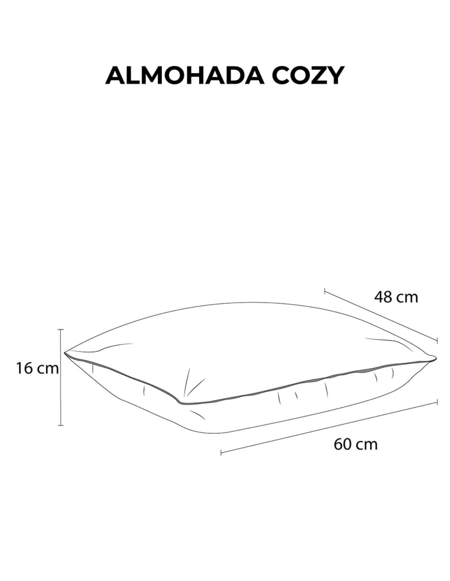 Almohada  Cozy  2 pack Semi-Firmeza Tamaño Estándar, Spring Air 