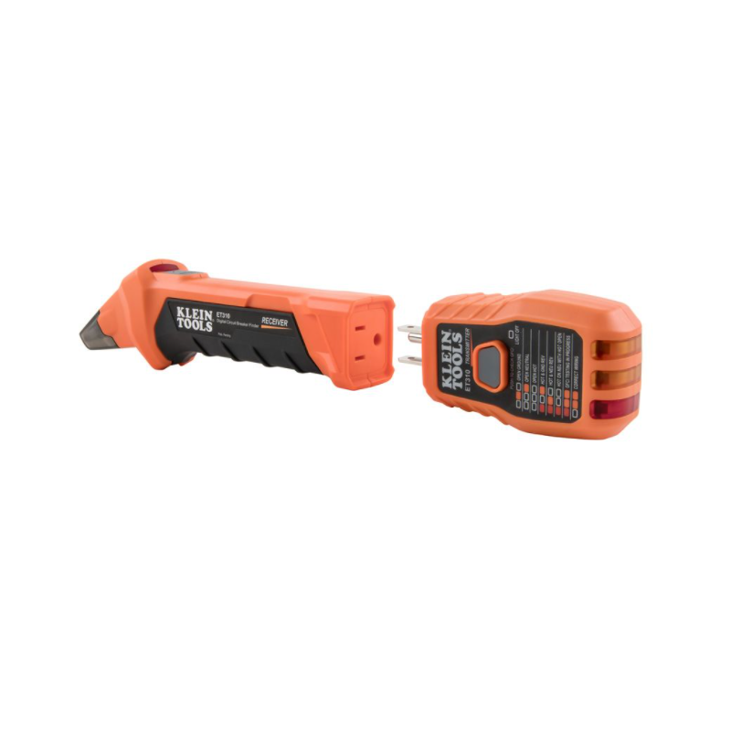 Detector digital de cortacircuitos con probador de tomacorrientes GFCI ET310 Klein Tools