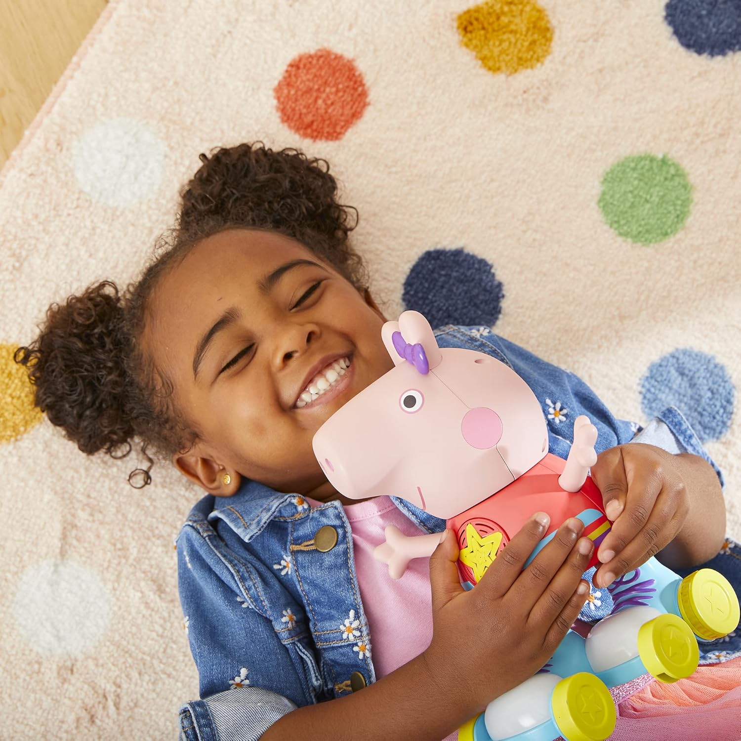 Peppa Pig Disco Roller Canta Y Patina Con Luces Y Musica