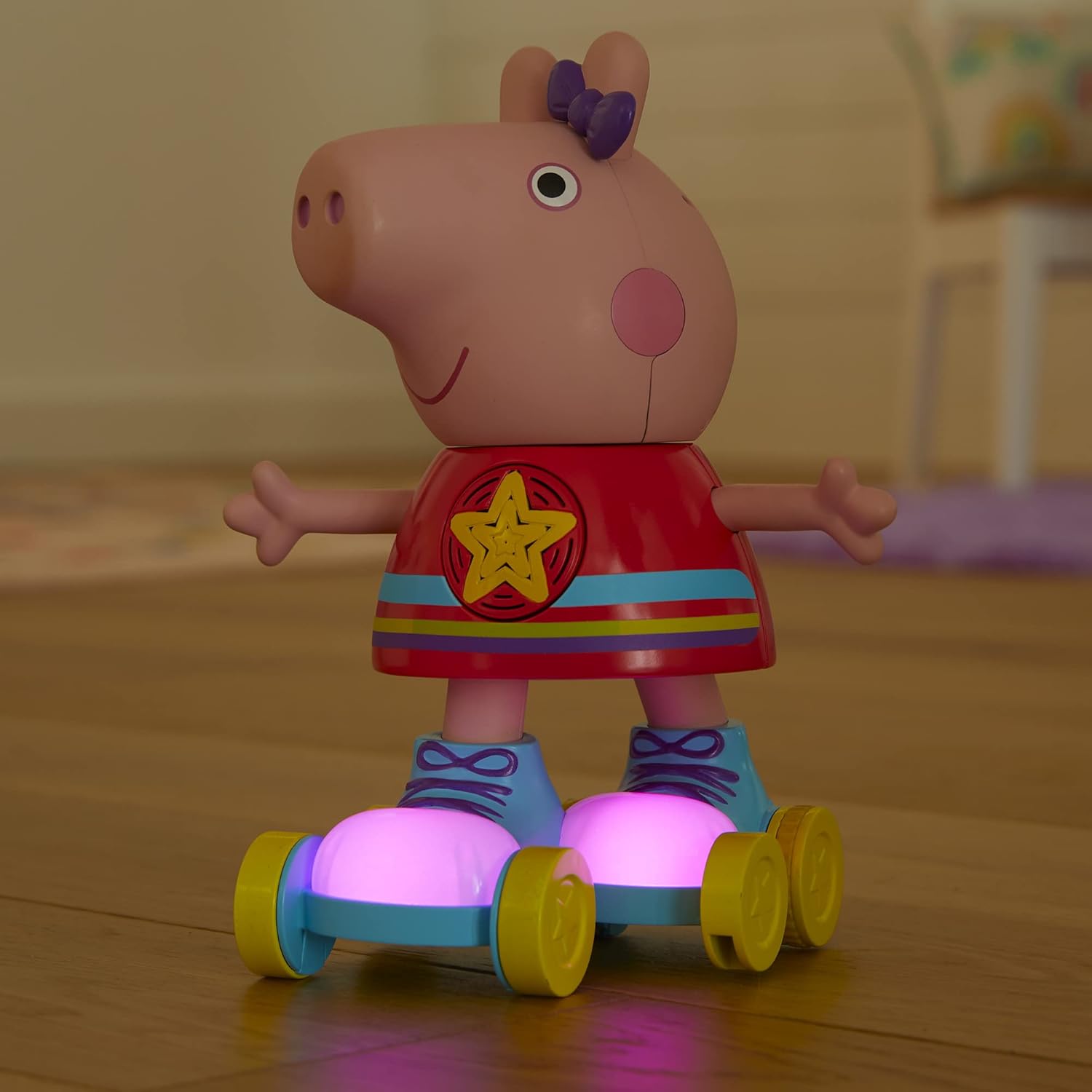 Peppa Pig Disco Roller Canta Y Patina Con Luces Y Musica