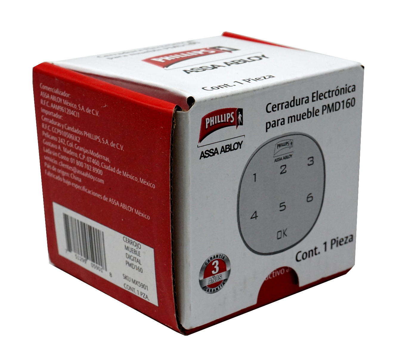 Cerradura electrónica para mueble PMD160 Philips