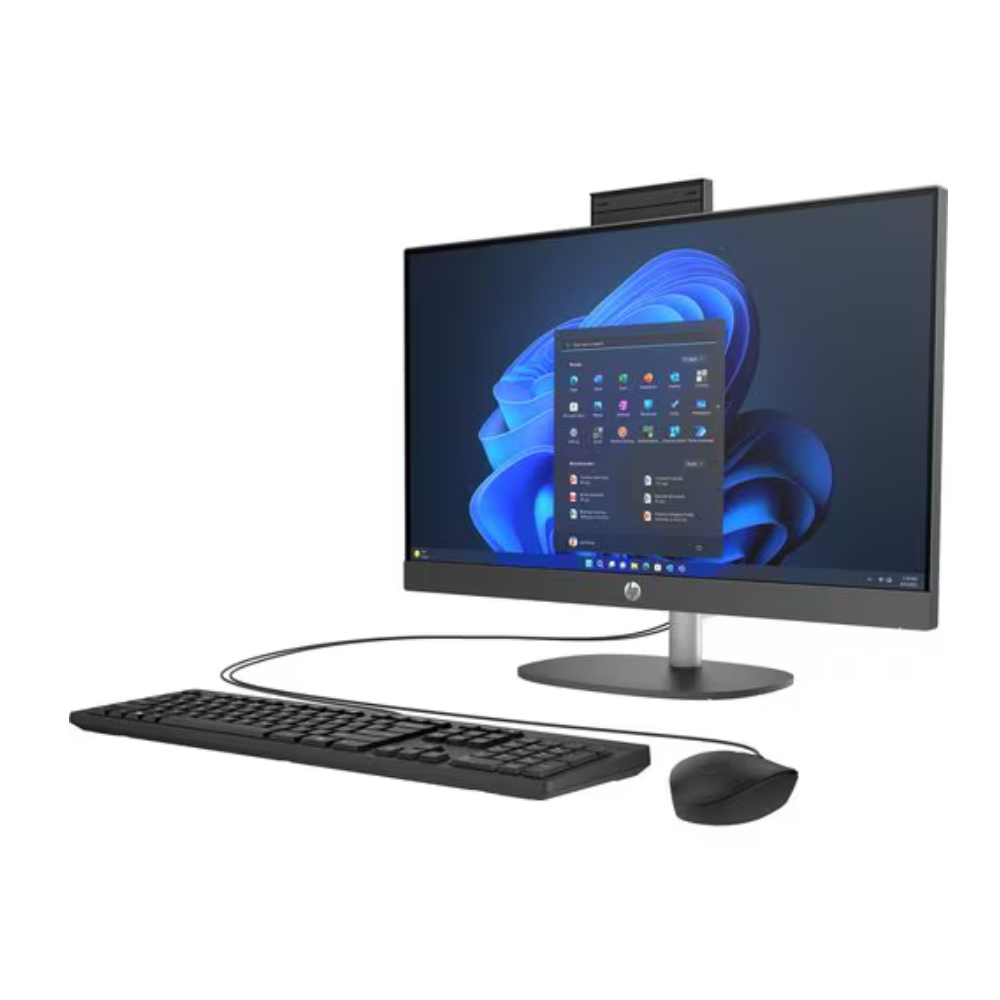 HP ProOne 245 G10 All-in-One 23.8", AMD Ryzen 3 7320U 2.40GHz, 8GB, 256GB SSD, Windows 11 Home 64-bit, Negro.