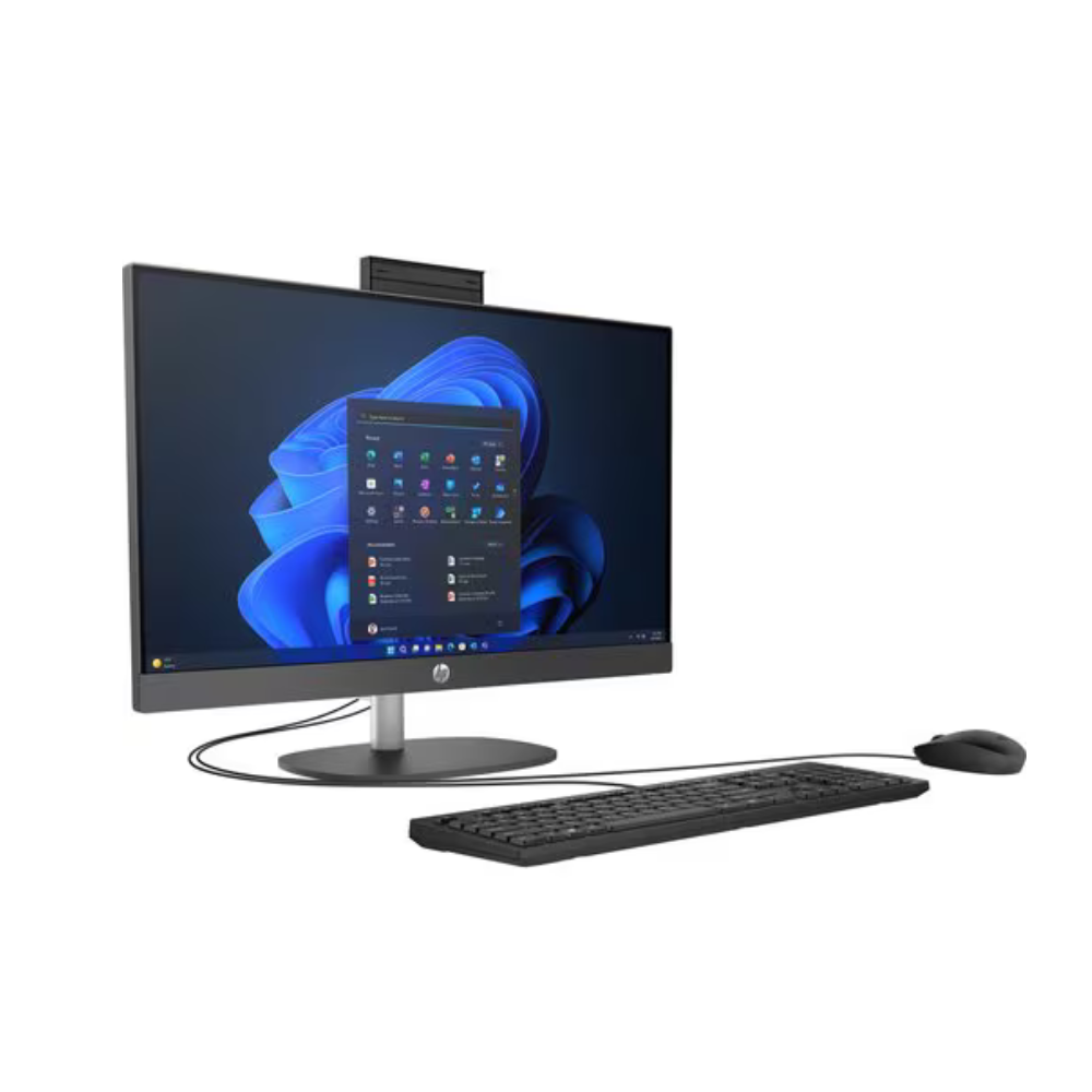 HP ProOne 245 G10 All-in-One 23.8", AMD Ryzen 3 7320U 2.40GHz, 8GB, 256GB SSD, Windows 11 Home 64-bit, Negro.