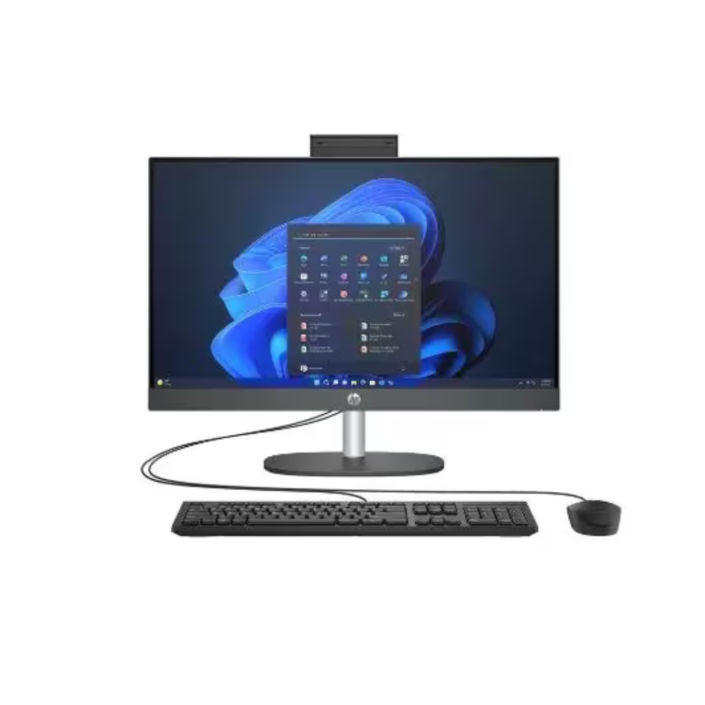 HP ProOne 245 G10 All-in-One 23.8", AMD Ryzen 3 7320U 2.40GHz, 8GB, 256GB SSD, Windows 11 Home 64-bit, Negro.