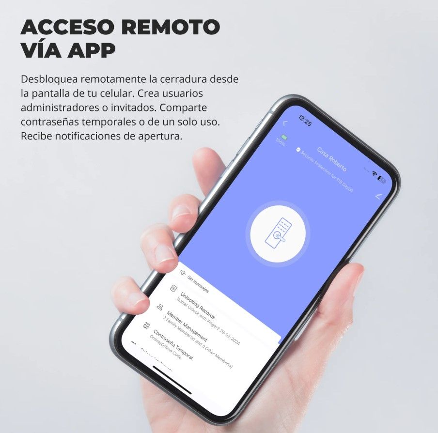 Cerradura inteligente EXC-SL200 EXCEL