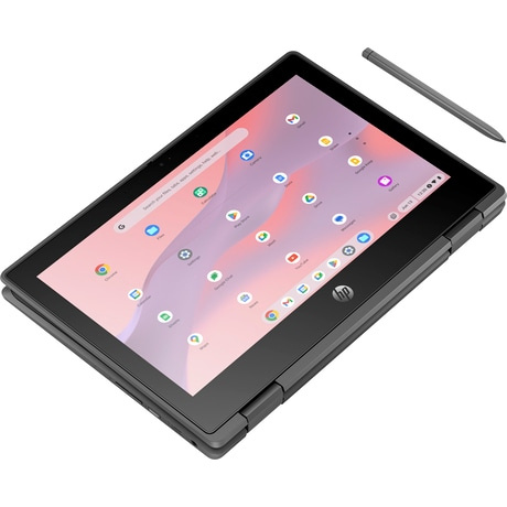 Laptop HP Fortis x360 G5 11.6" 1366x768 HD Táctil, Intel N100, 4GB, 32GB eMMC, ChromeOS, Español.