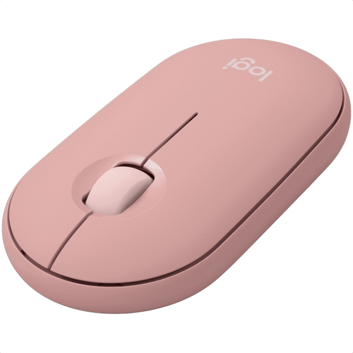 Mouse Logitech PEBBLE 2 M350S Inalambrico Optico Bluetooth Rosa 910-007048
