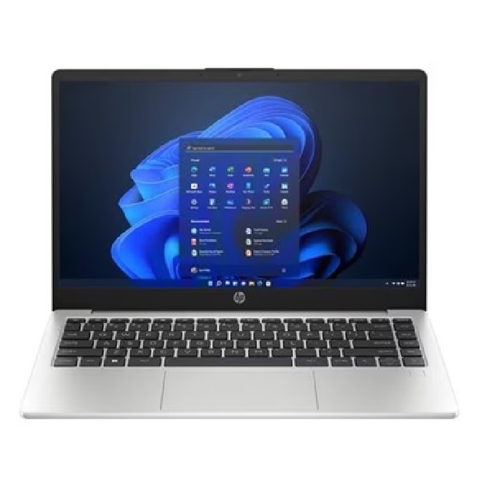 Laptop HP 245 G10: Procesador AMD Ryzen 3 7330U (hasta 4.3 GHz), Memoria de 8GB DDR4, SSD de 512GB, Pantalla de 14" LED, Video Radeon Graphics, S.O. Windows 11 Home (64 Bits).