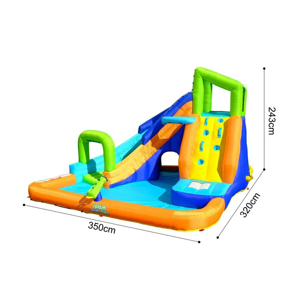 Juego Inflable Acuatico Sportspower Splash Tunel
