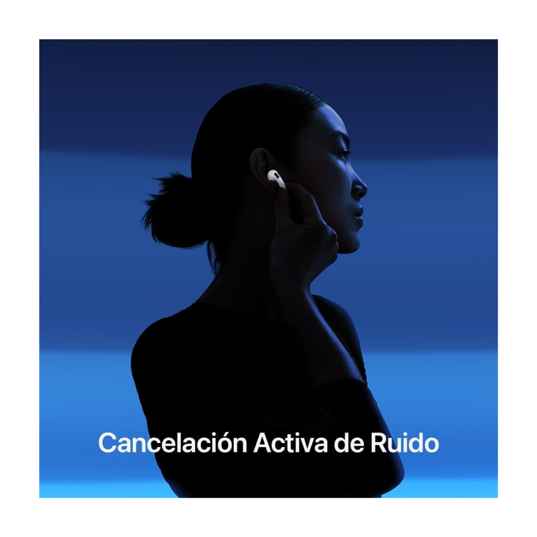 AirPods 4 Replica - Sonido de Última Generación con Cancelación Activa de Ruido y Audio Espacial Personalizado