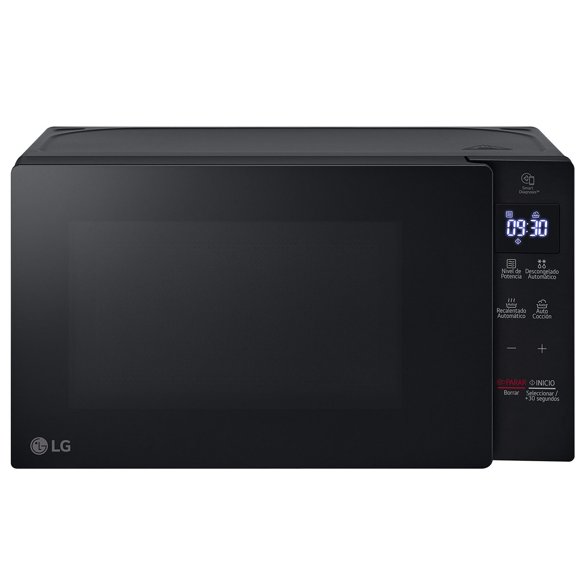 Horno de Microondas LG 0.7 Pies Cúbicos Negro MS2032GAS