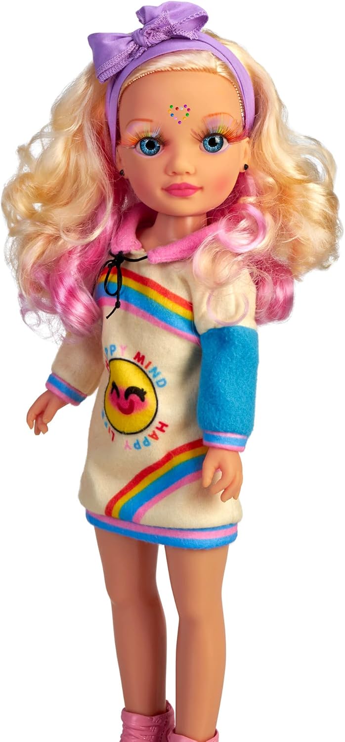 Muñeca Nancy Un Día Con Maquillaje De Arcoiris Famosa