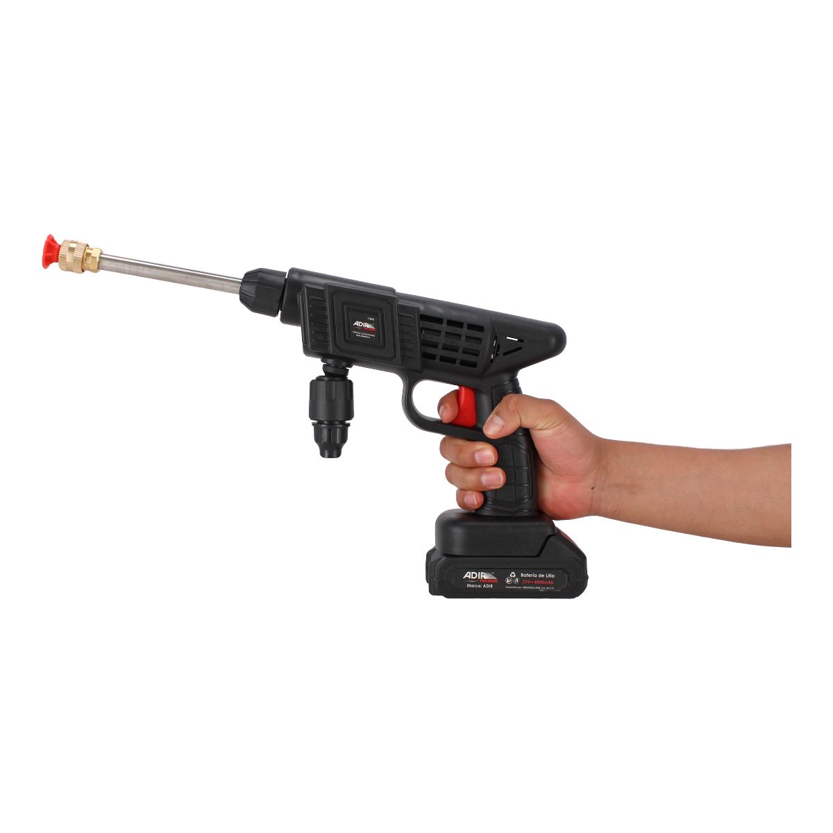 Pistola lavacoches inalámbrica 21 V 11892 Adir