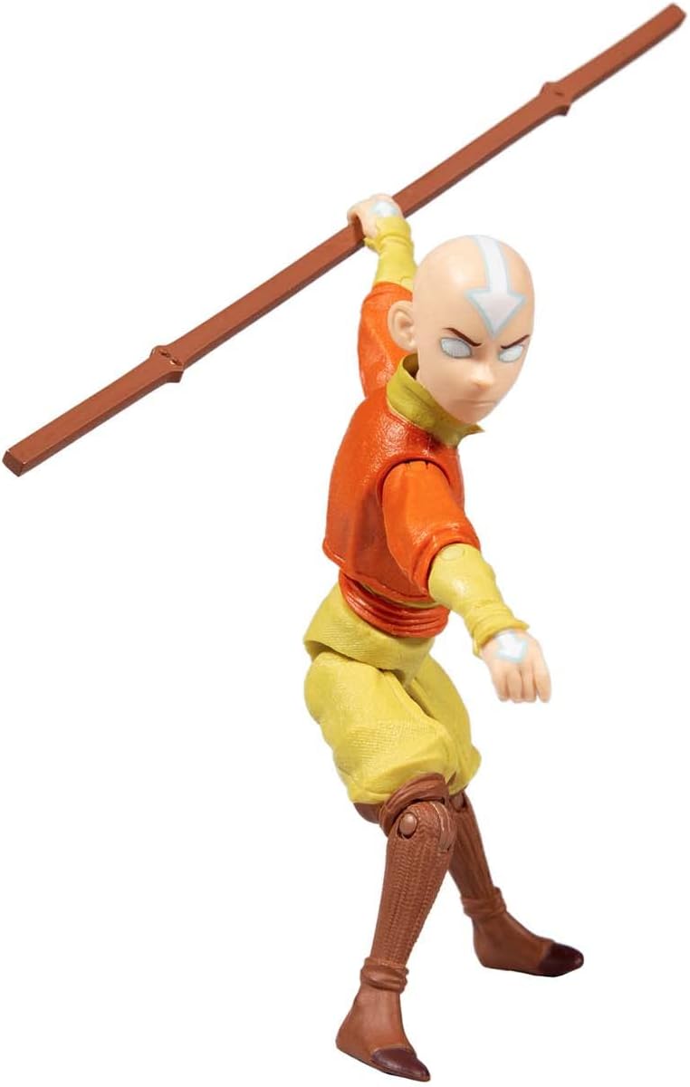 Figura Avatar The Last Airbender Aang Avatar State 5 Pulgadas Original