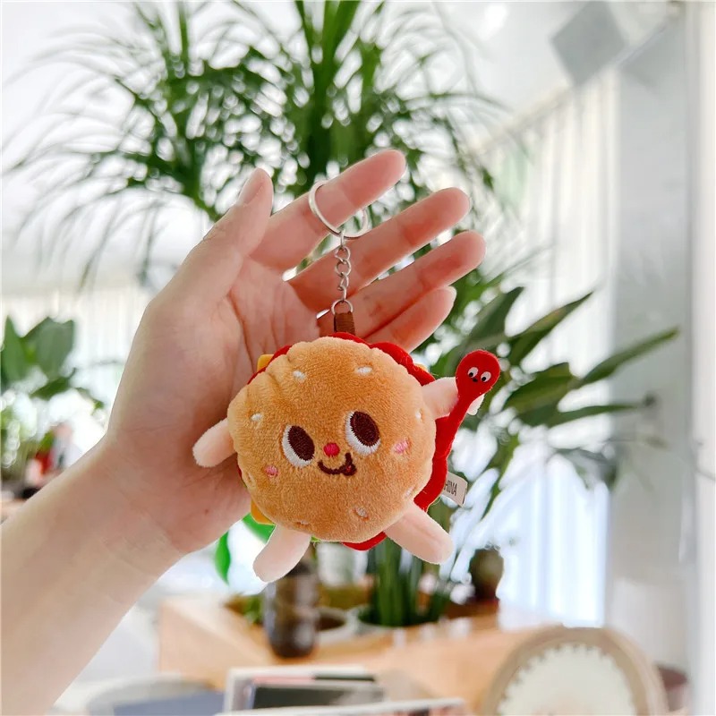 Peluches 5 Comida Chatarra Hamburguesa Hotdog Papas Felpa Juguetes Niños