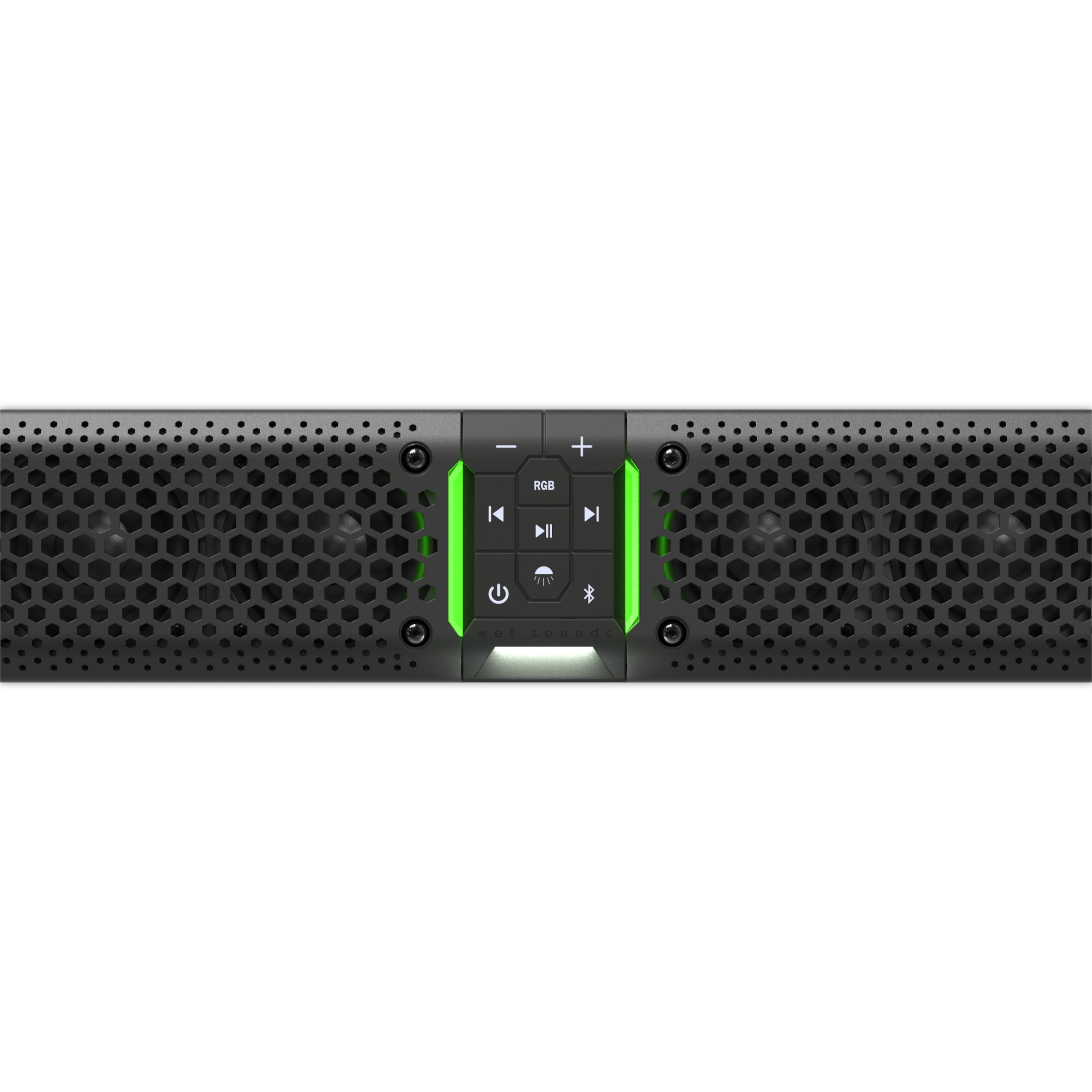 Barra de Sonido Amplificada Wet Sounds STEALTH XT 12-B 300W Control remoto