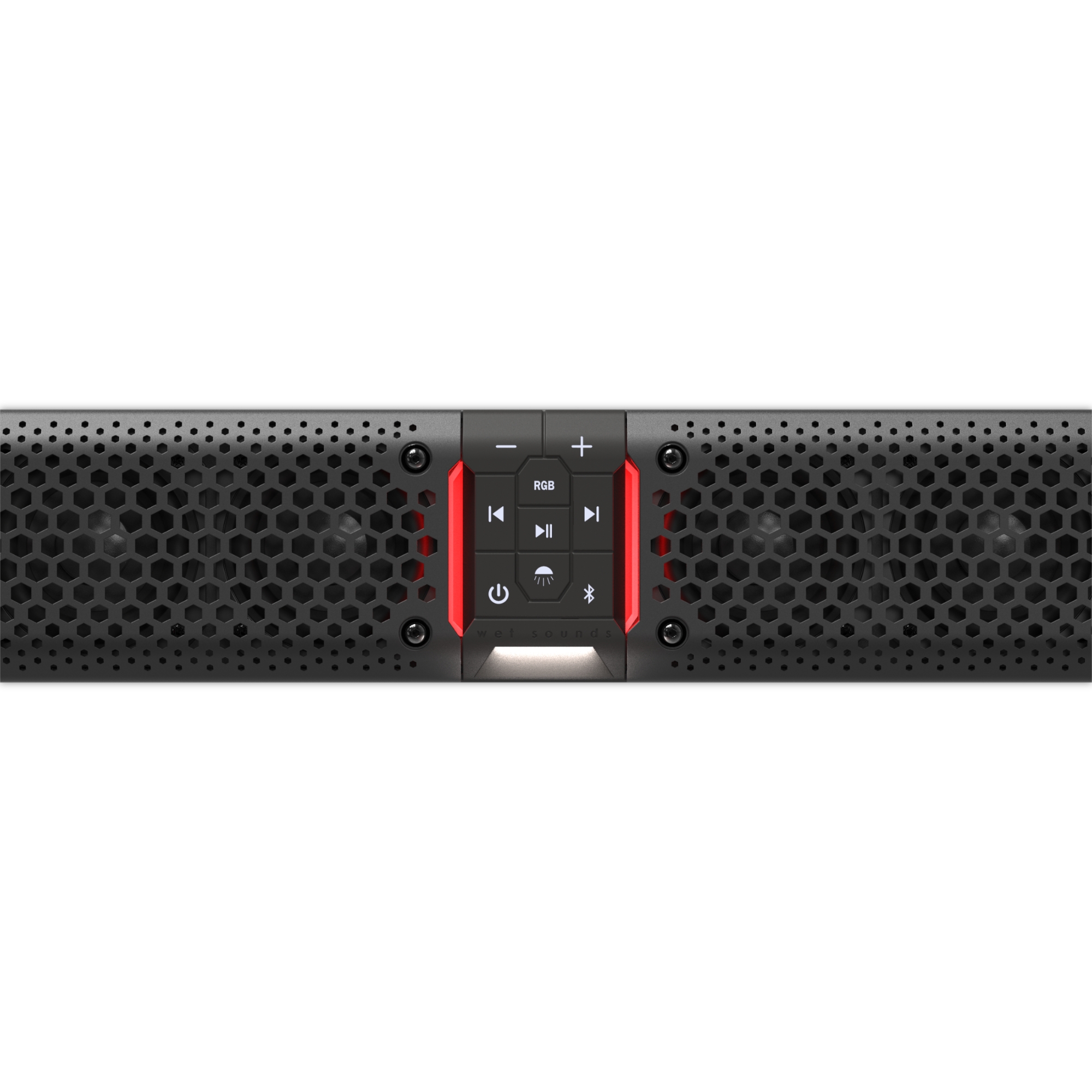 Barra de Sonido Amplificada Wet Sounds STEALTH XT 12-B 300W Control remoto