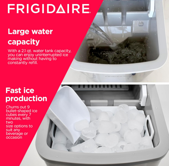 Máquina para hacer hielo acero inoxidable 