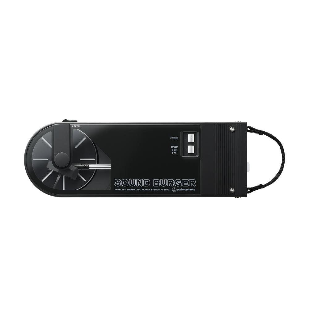 Tornamesa Portátil Sound Burger AT-SB727-BK AUDIO TECHNICA